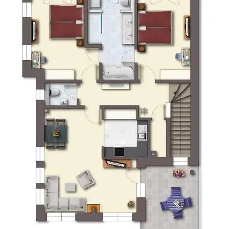 3-raum-appartements In Der Rabenstrasse